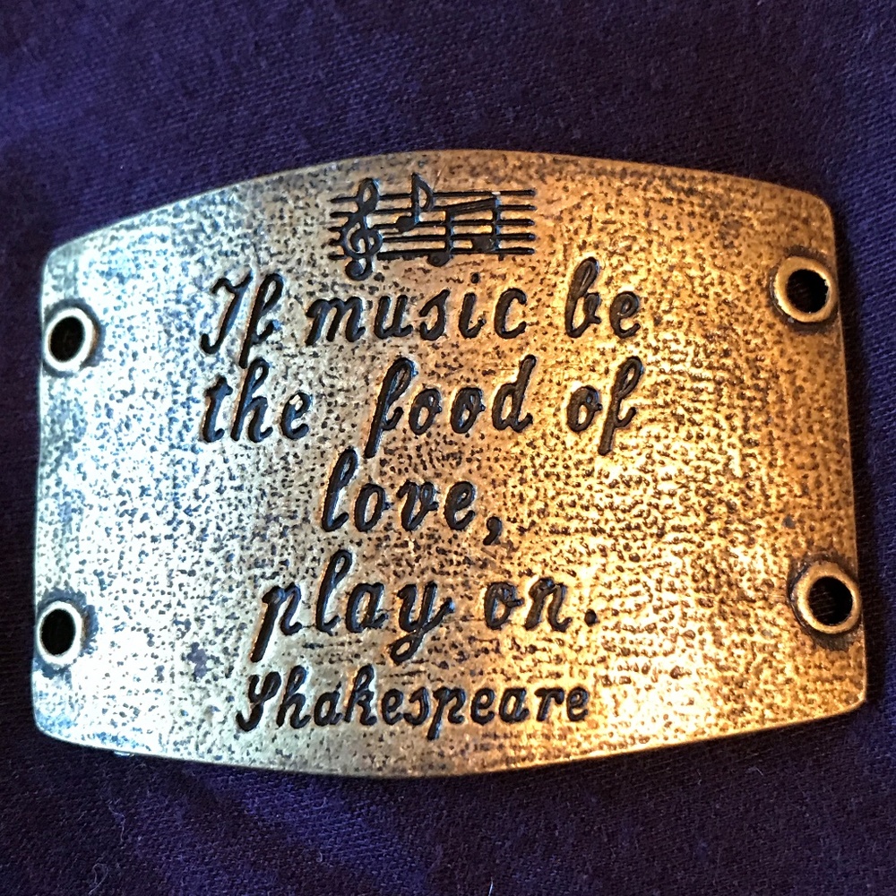 New Lenny & Eva large sentiment, Shakespeare